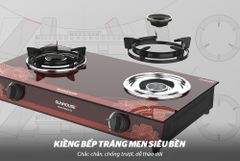 Bếp gas dương kính Sunhouse SHB2022-SG ảnh 8