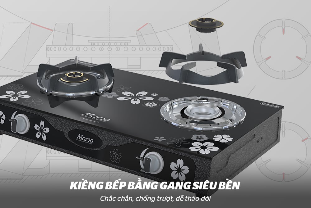 Bếp gas dương kính Sunhouse Mama MMB0786 – ảnh 8