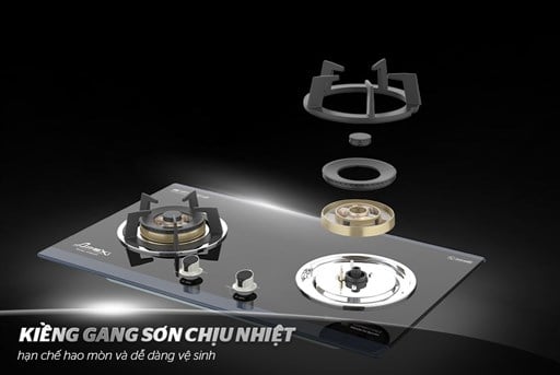 Bếp gas âm kính apex APB8816 – ảnh 4