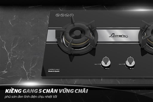 Bếp gas âm kính apex APB8818 – ảnh 5