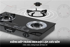 Bếp gas dương kính Sunhouse SHB622PT SHB622PTT ảnh 5