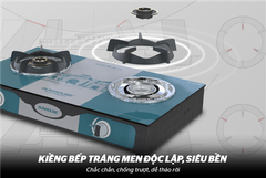 Bếp gas dương kính Sunhouse SHB623PT ảnh 5