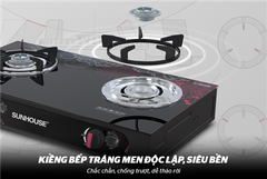 Bếp gas dương kính Sunhouse SHB626PT ảnh 5