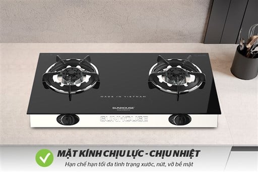 Bếp gas dương kính Sunhouse SHB2201-EC – ảnh 3