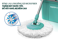 Bộ lau nhà xoay 360 độ happy time KH-CL330S ảnh 3
