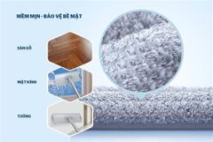 Bông lau nhà chữ nhật đa năng Sunhouse KS-CO3211S ảnh 2