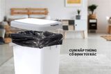  Thùng rác chữ nhật nắp bấm Sunhouse KS-TR12LP 