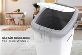  Thùng rác chữ nhật nắp bấm Sunhouse KS-TR12LP 