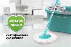 Bộ lau nhà xoay 360 độ happy time KH-CL330PB ảnh 2