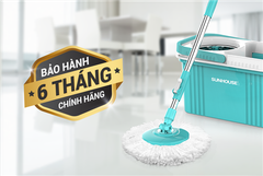 Bộ lau nhà xoay 360 độ Sunhouse KS-CL350PB ảnh 3