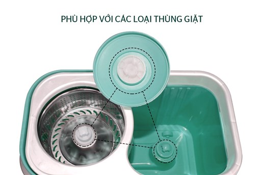 Cây lau nhà xoay 360 độ happy time KH-MO330I – ảnh 4