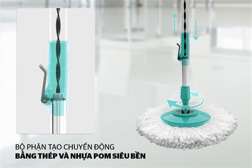 Cây lau nhà xoay 360 độ happy time KH-MO330I – ảnh 3