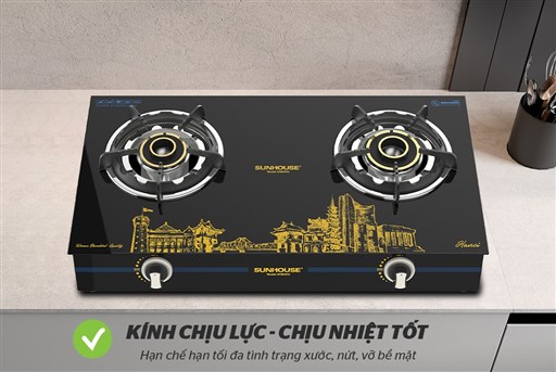 Bếp gas dương kính Sunhouse SHB0912 – ảnh 3