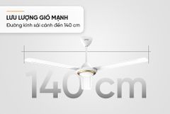 Quạt trần Sunhouse 3 cánh SHD7658 ảnh 5