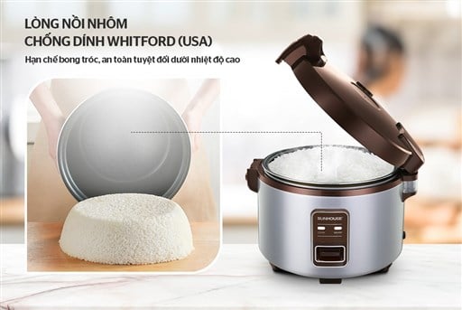 Nồi cơm điện 3.6L Sunhouse SHD8307 – ảnh 3