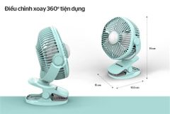 Quạt sạc mini Sunhouse SHD7111 ảnh 3