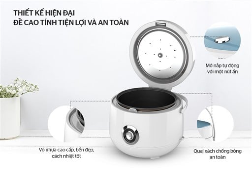 Nồi cơm điện 1.8 l Sunhouse SHD8606 – ảnh 3