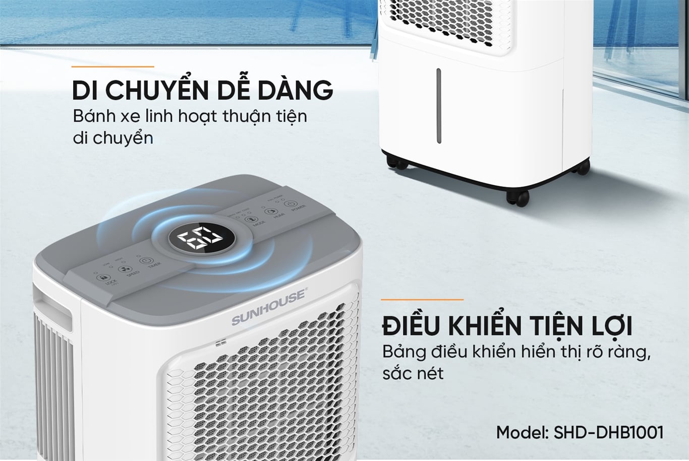 Máy hút ẩm Sunhouse SHD-DHB1001 – ảnh 7