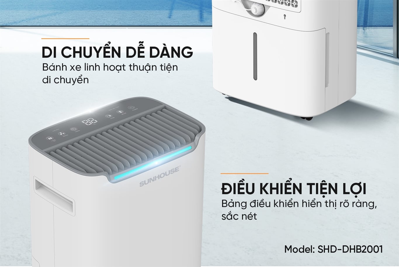 Máy hút ẩm Sunhouse SHD-DHB2001 – ảnh 6