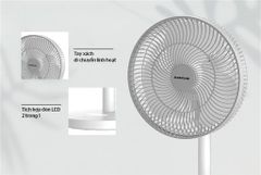 Quạt sạc Sunhouse SHD7115 ảnh 3