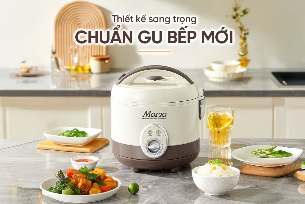 Nồi cơm điện 1.2L Sunhouse Mama SHD8267 – ảnh 8