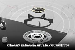Bếp gas âm kính Sunhouse SHB507-MT ảnh 3