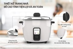 Nồi cơm điện 1.8 l Sunhouse SHD8132 ảnh 2