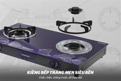 Bếp gas dương kính Sunhouse SHB3088-SG ảnh 2