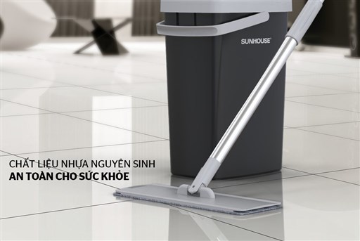 Bộ lau nhà đa năng space saving Sunhouse KS-CL3211PB