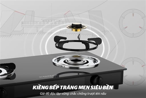 Bếp gas dương kính Sunhouse SHB3213 – ảnh 6