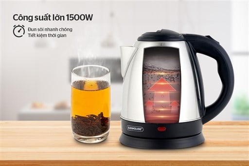 Ấm siêu tốc 1.5 l Sunhouse SHD1057 – ảnh 6