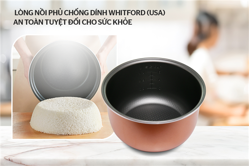 Nồi cơm điện 1.8L Sunhouse SHD8607W – ảnh 3
