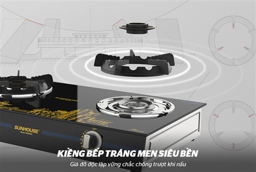 Bếp gas dương kính Sunhouse SHB0912 – ảnh 4
