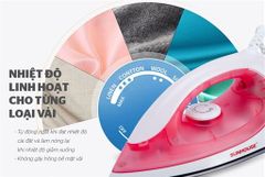 Bàn là khô Sunhouse SHD1072 hồng ảnh 4