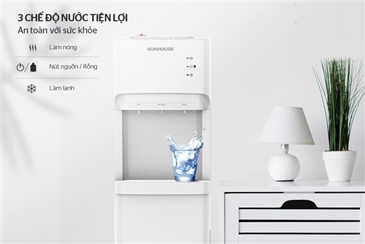 Cây nước nóng lạnh Sunhouse SHD9633 – ảnh 4