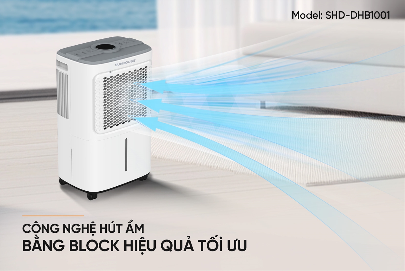 Máy hút ẩm Sunhouse SHD-DHB1001 – ảnh 8