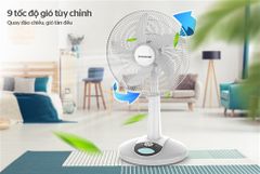 Quạt sạc Sunhouse SHD7228 chính hãng ảnh 4
