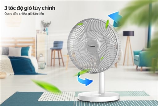 Quạt sạc Sunhouse SHD7115 – ảnh 4