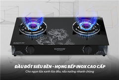 Bếp gas dương kính Sunhouse SHB625PT ảnh 1