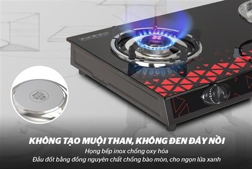 Bếp gas dương kính Sunhouse SHB3068SG – ảnh 4