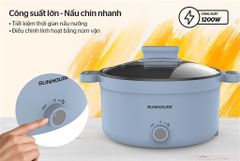 Lẩu điện 3.5L Sunhouse SHD4528 ảnh 4