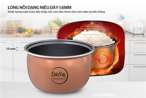 Nồi cơm điện 1.8L Sunhouse SHD8627 – ảnh 3