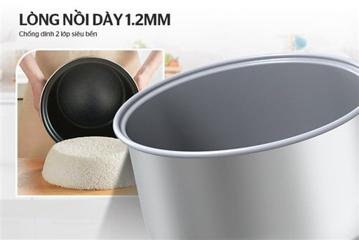 Nồi cơm điện 1.8L Sunhouse SHD8621 – ảnh 3