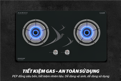 Bếp gas âm kính Sunhouse SHB388PT ảnh 2