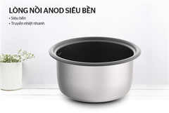 Nồi cơm điện 2.2 l Sunhouse vung rời SHD8136 ảnh 2