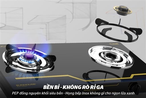 Bếp gas dương kính Sunhouse SHB3210 – ảnh 5