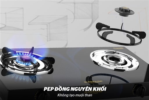 Bếp gas dương kính Sunhouse SHB3215 – ảnh 5