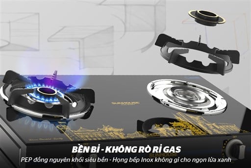 Bếp gas dương kính Sunhouse SHB0912 – ảnh 5
