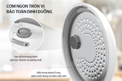 Nồi cơm điện 1.8 l Sunhouse SHD8603 – ảnh 6