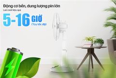 Quạt sạc Sunhouse SHD7228 chính hãng ảnh 5